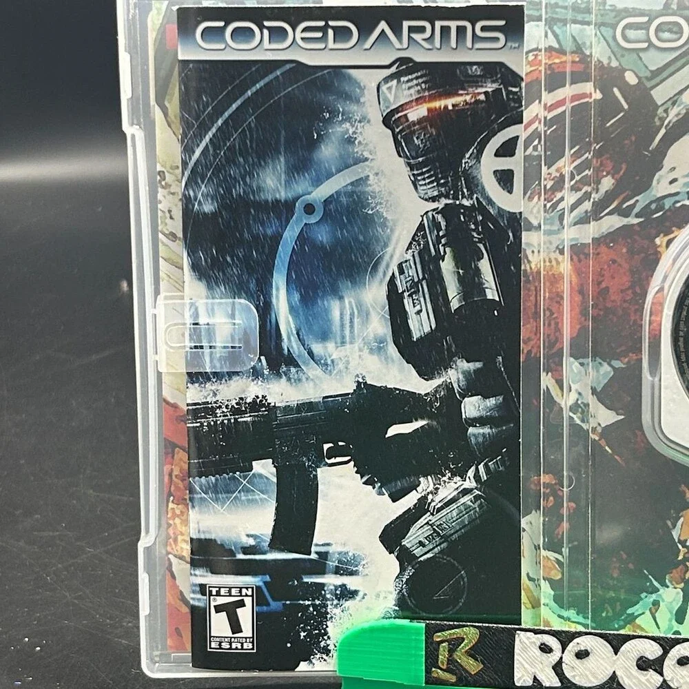 Coded Arms Konami PSP UMD FPS (Sony PlayStation Portable, 2005) CIB